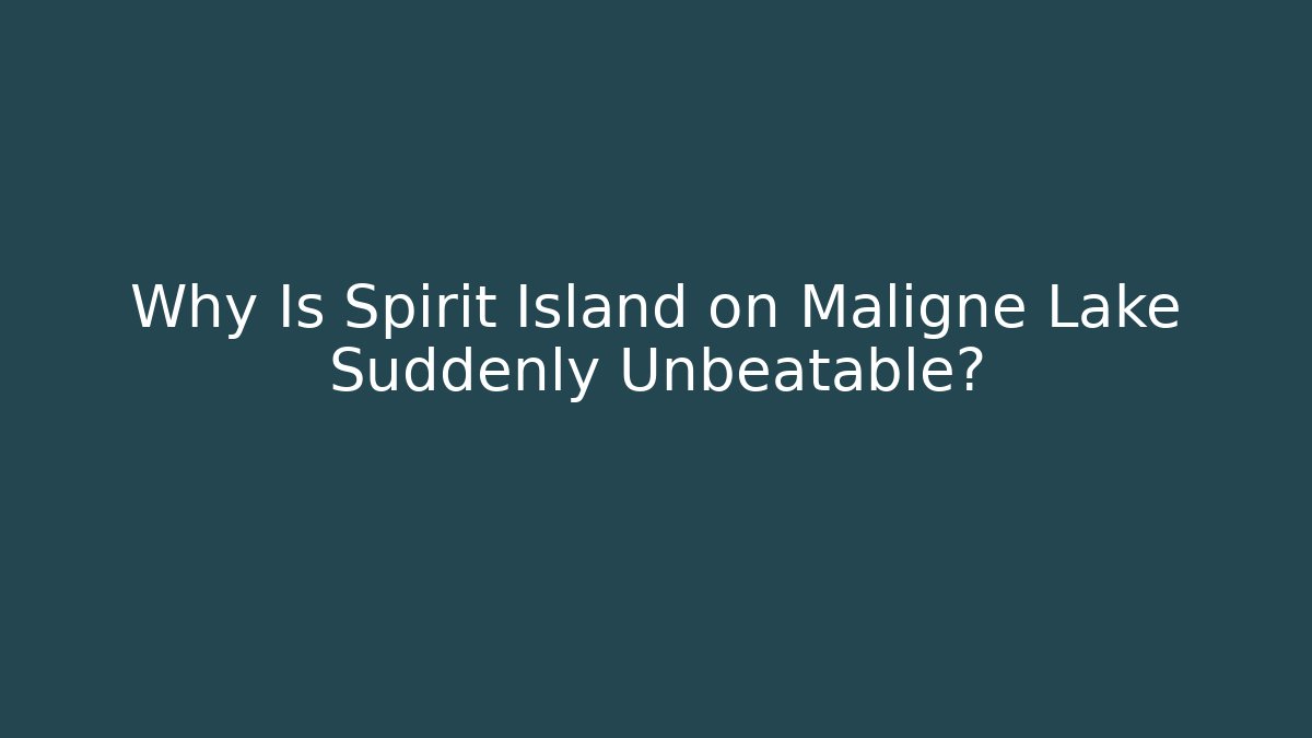 Why Is Spirit Island on Maligne Lake Suddenly Unbeatable?