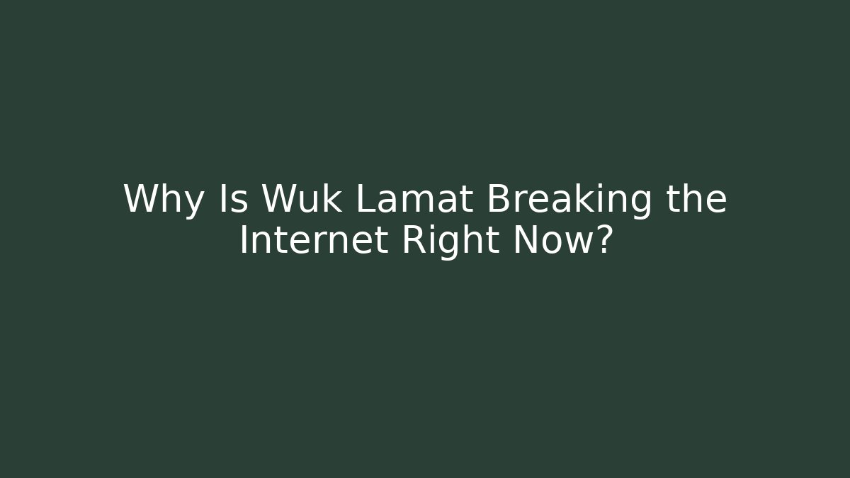 Why Is Wuk Lamat Breaking the Internet Right Now?