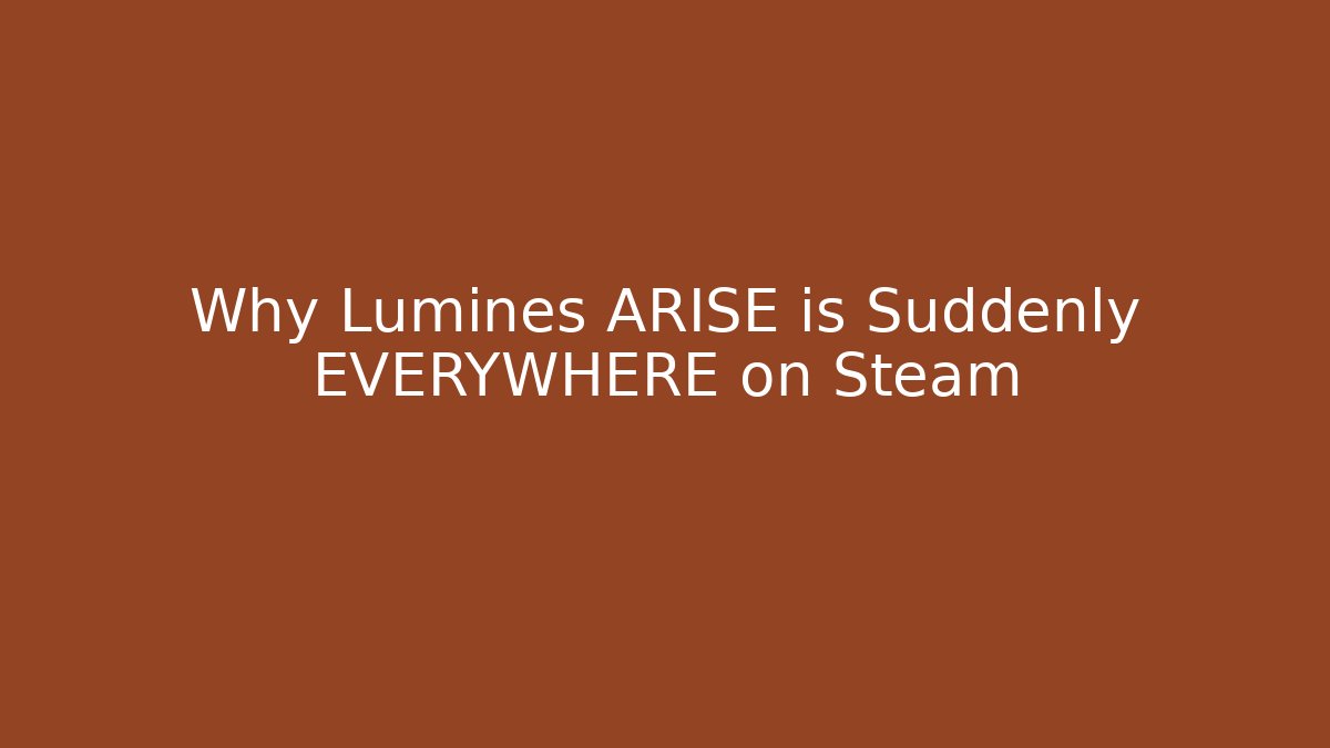 Why Lumines ARISE is Suddenly EVERYWHERE on Steam