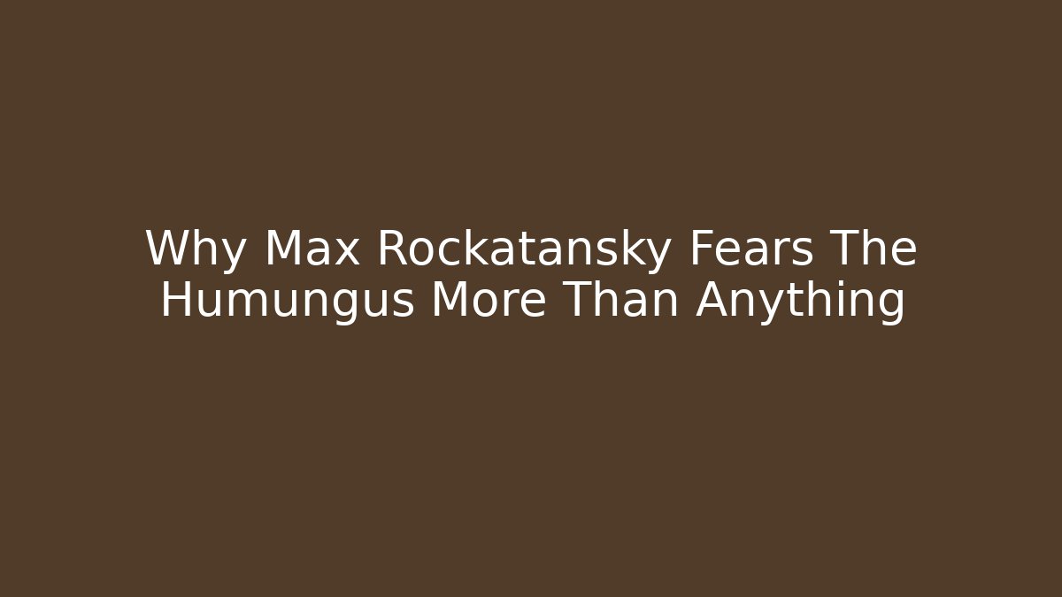 Why Max Rockatansky Fears The Humungus More Than Anything