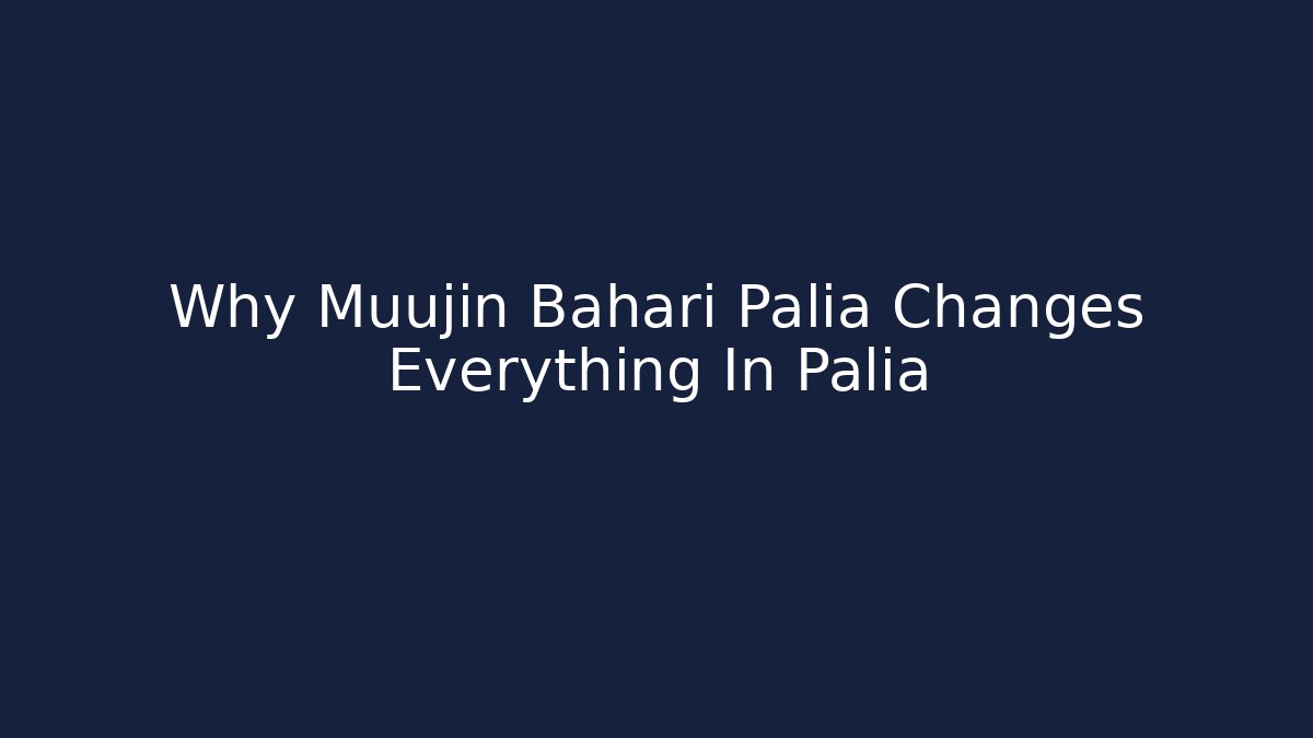 Why Muujin Bahari Palia Changes Everything In Palia - Critter Realm