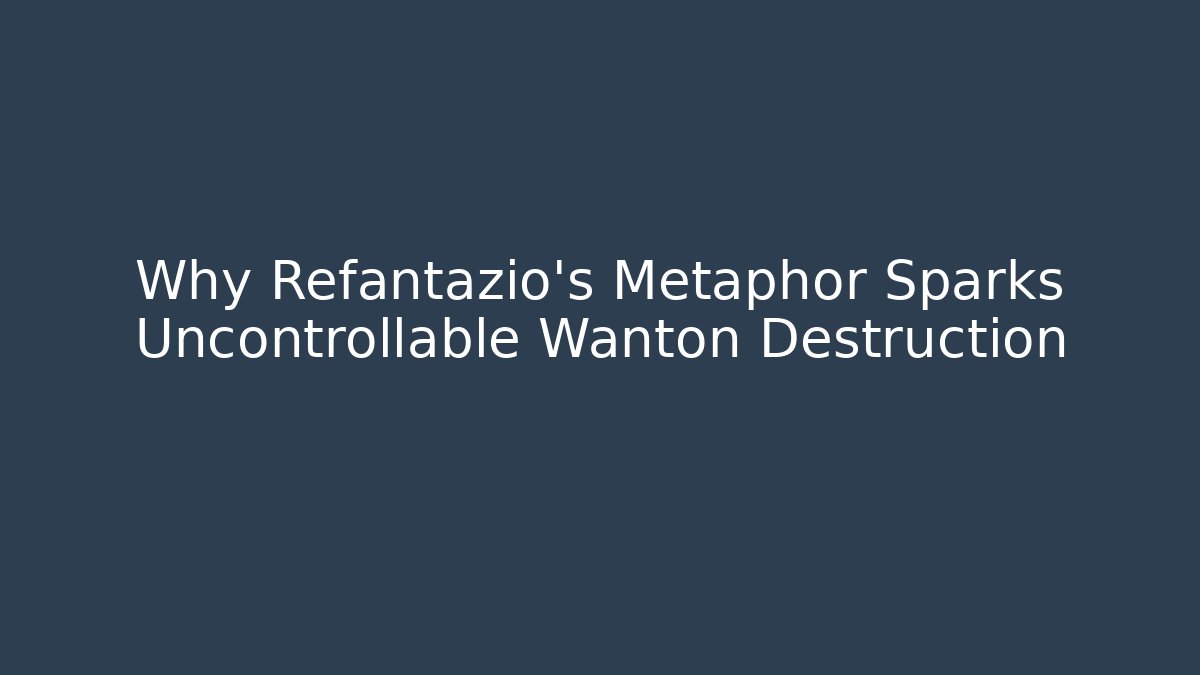 Why Refantazio’s Metaphor Sparks Uncontrollable Wanton Destruction