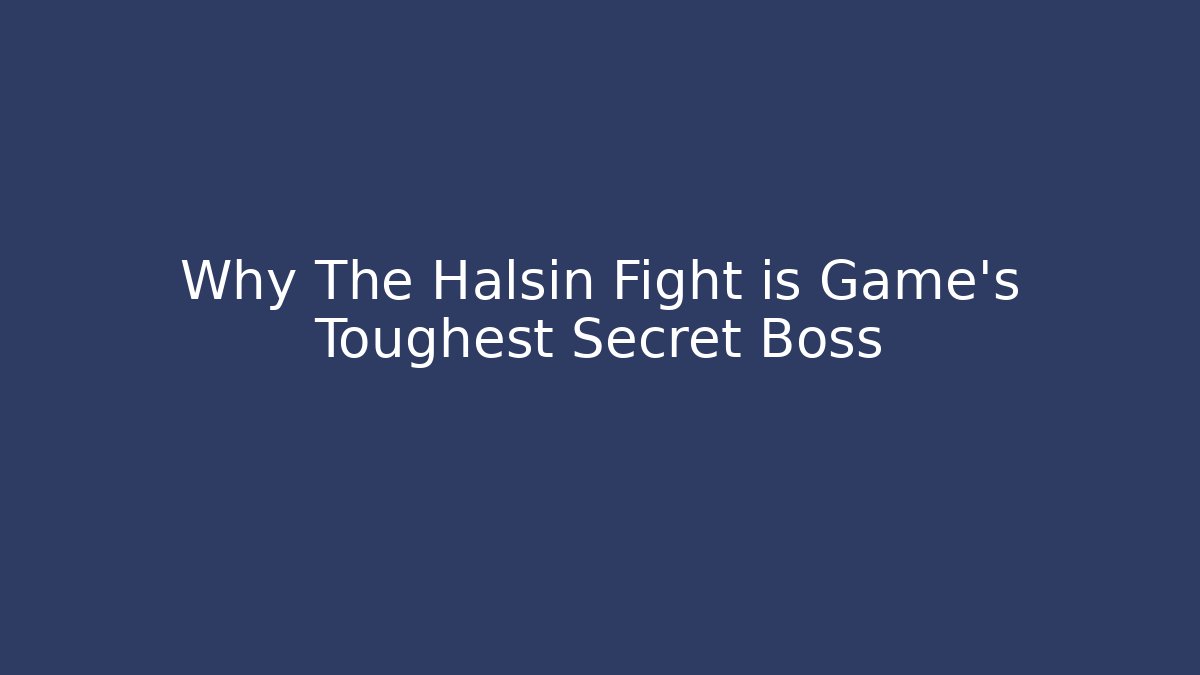 Why The Halsin Fight is Game's Toughest Secret Boss - Critter Realm