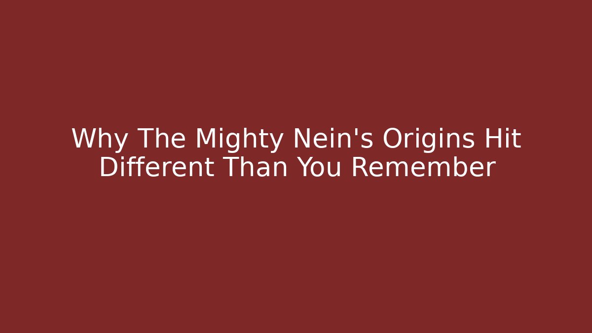 Why The Mighty Nein's Origins Hit Different Than You Remember