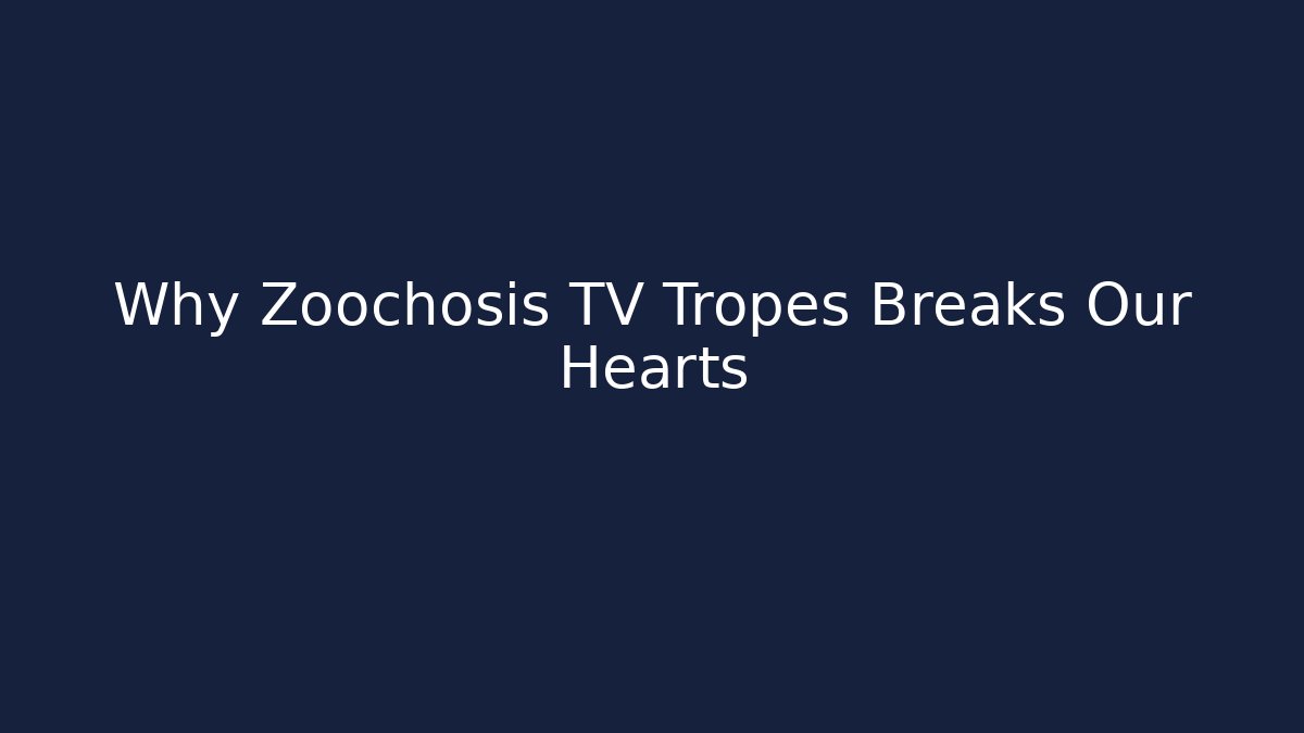 Why Zoochosis TV Tropes Breaks Our Hearts - Critter Realm