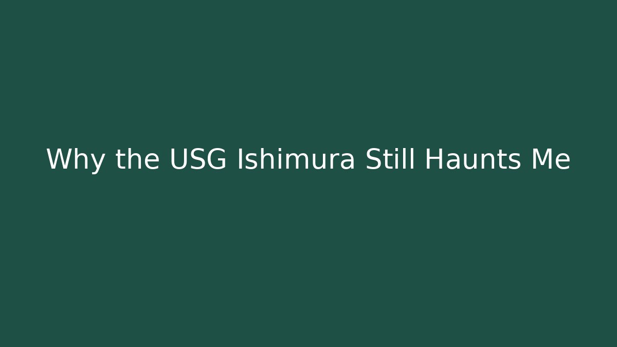 Why the USG Ishimura Still Haunts Me