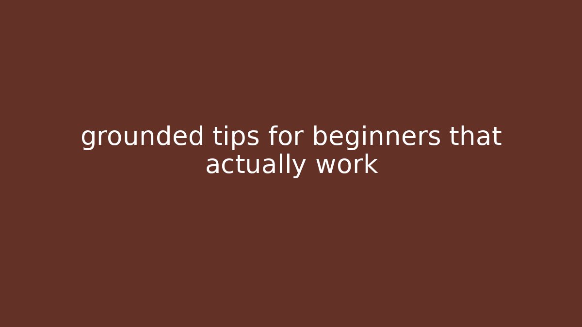 grounded tips for beginners that actually work - Critter Realm