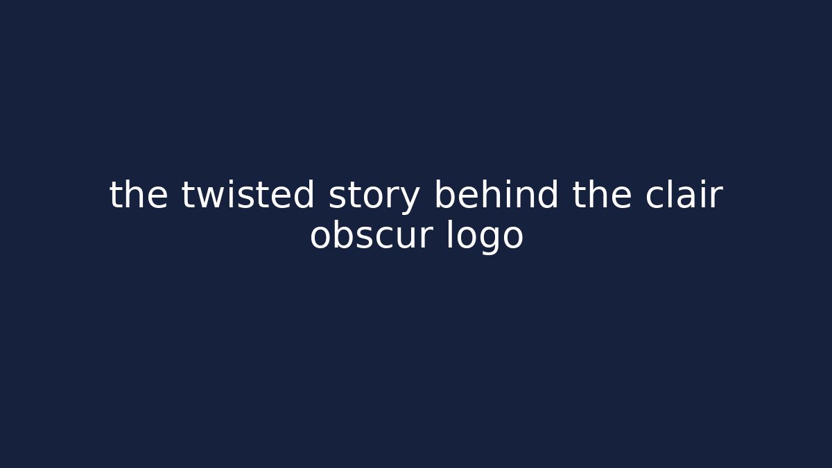 the twisted story behind the clair obscur logo - Critter Realm